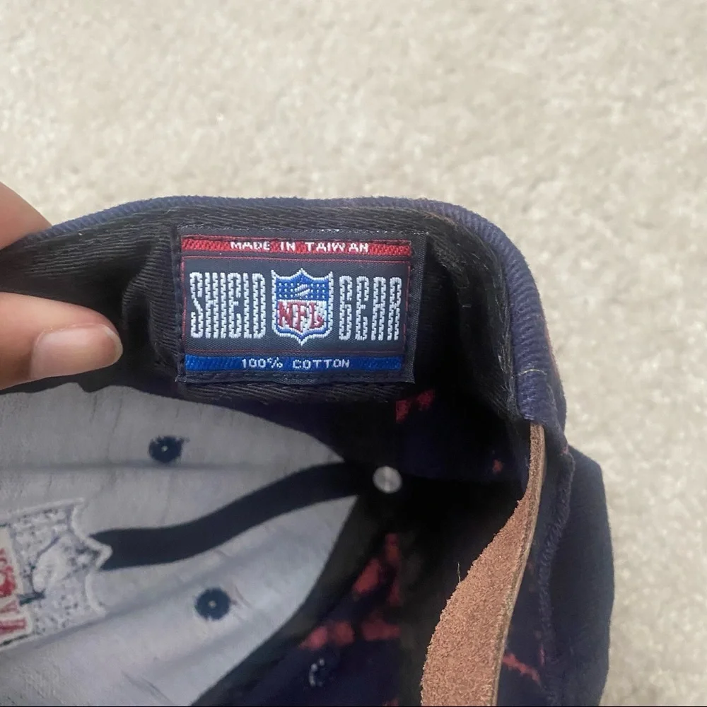 NFL Bleach Splatter Dad Hat OS